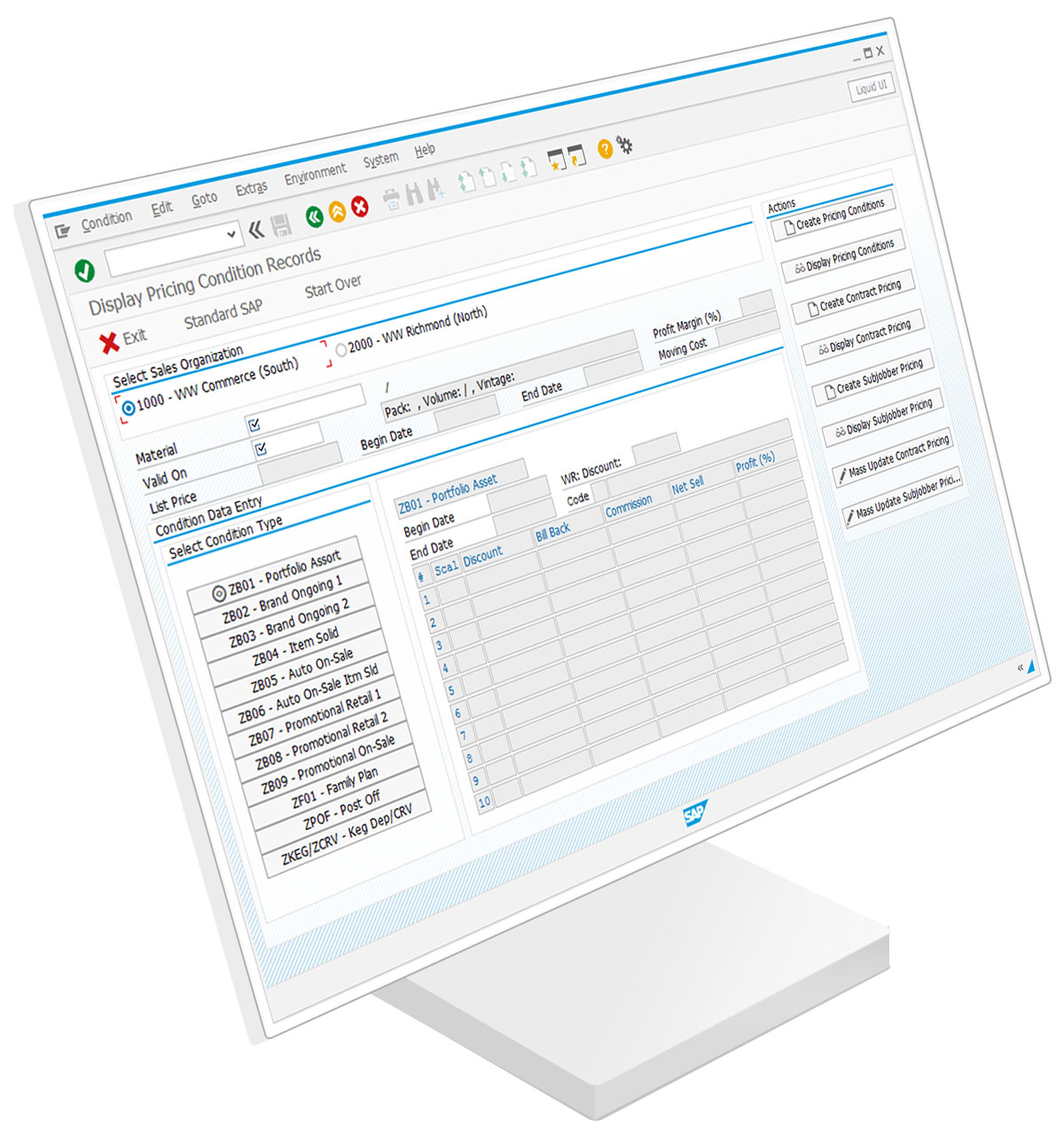 Desktop - SAP Pricing Conditions