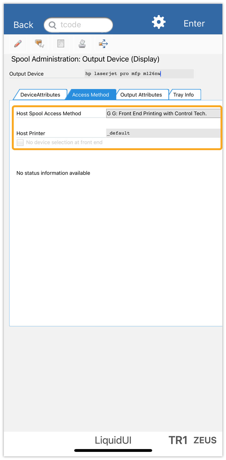 select access method