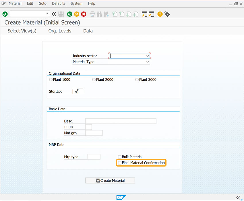 Checkbox with unique technical name assigned