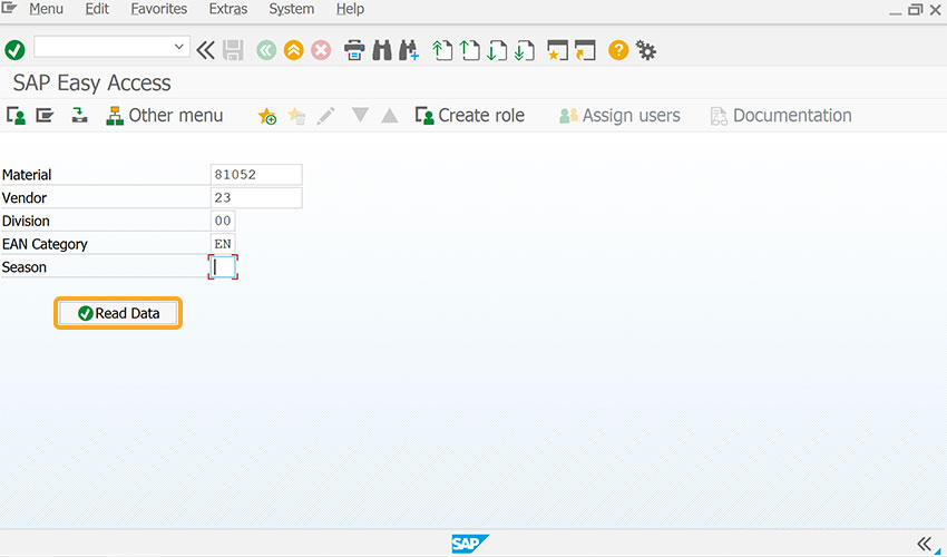 Executes a function when the option is clicked