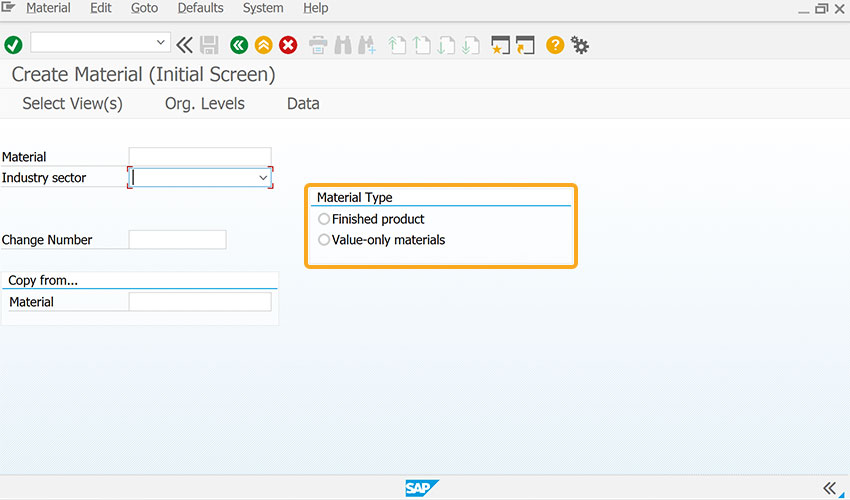 Restricts user input with radio button