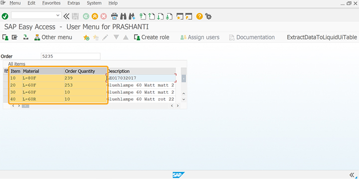 Fixed column option for horizontal scrolling in table