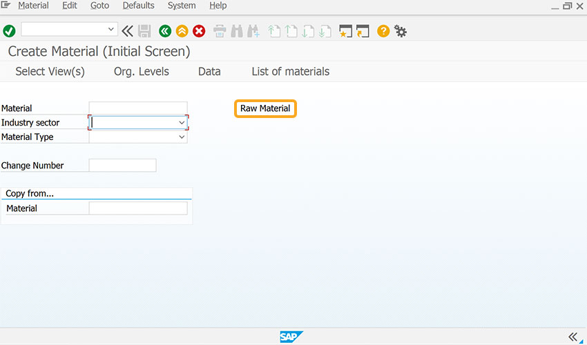 Creates a text with respect to input field