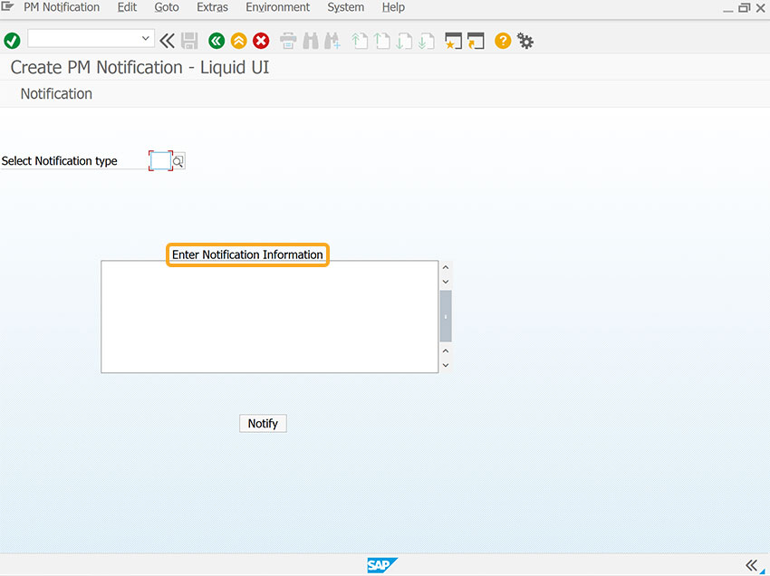 Creates a text with specified size