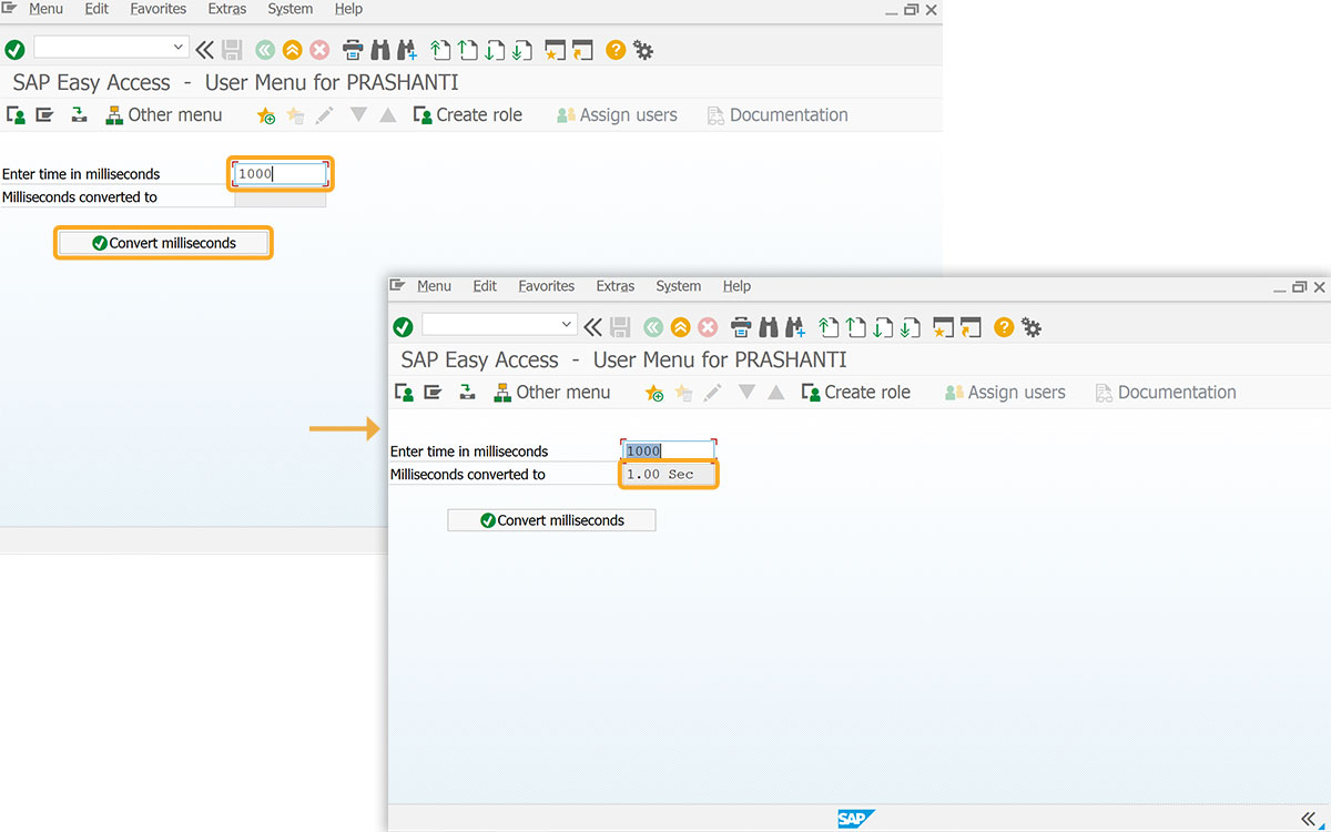 converts milliseconds value to seconds