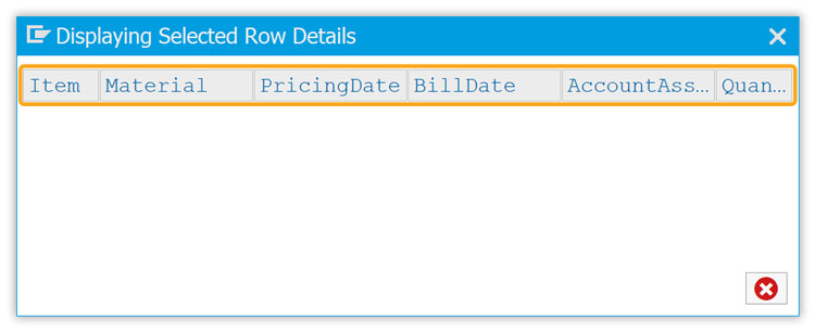 Removes push buttons from the pop-up window