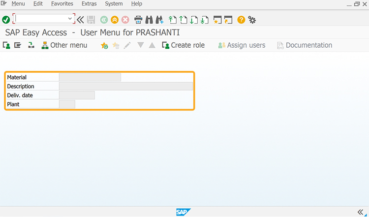 Displays first and last visible row values for input fields