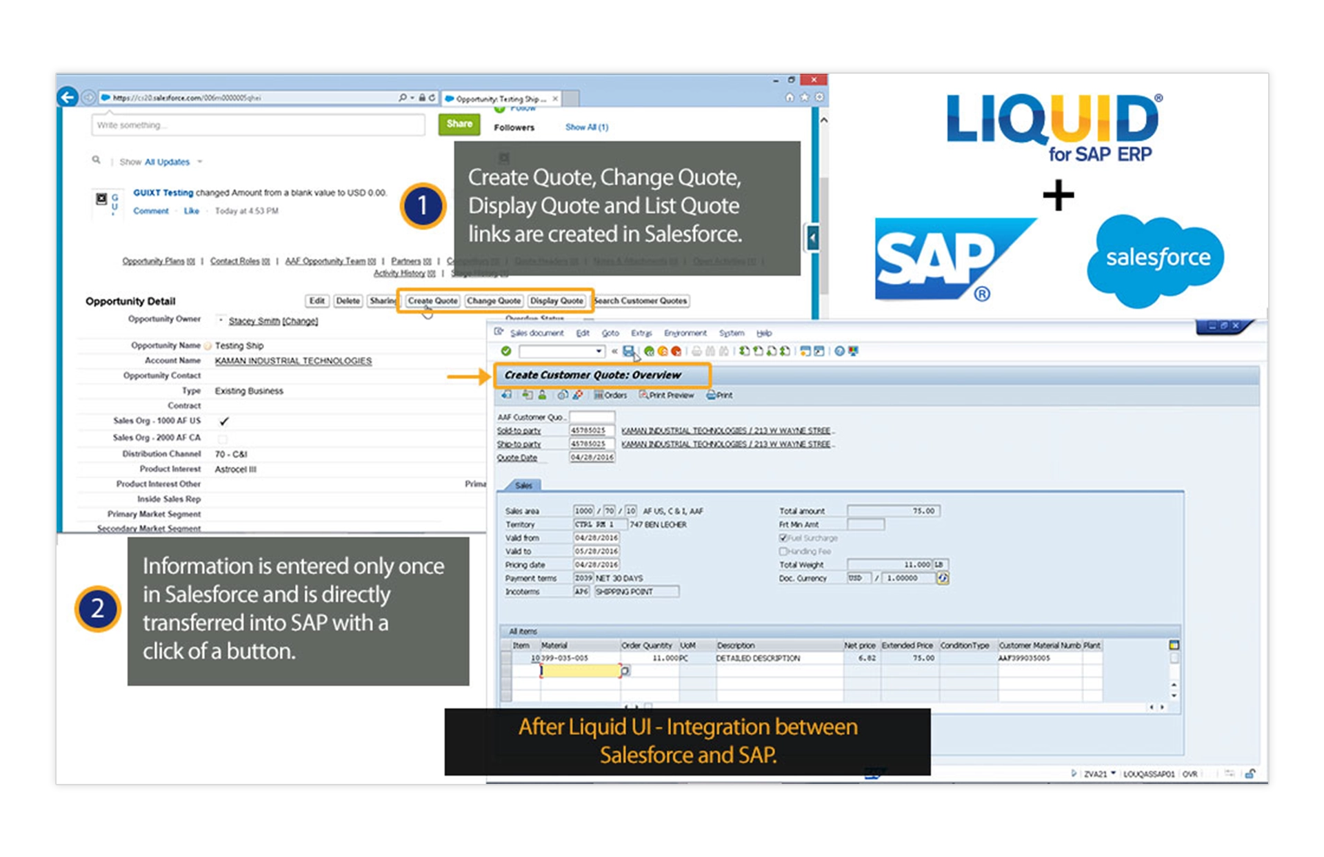 Three steps to Salesforce and SAP integration workflows