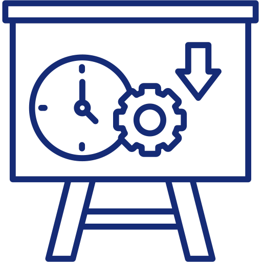 50% less training time