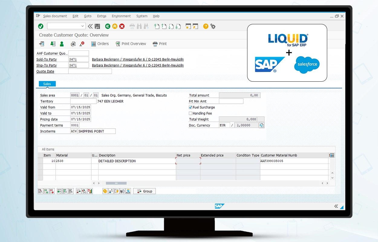 Liquid UI Solution to AAF
