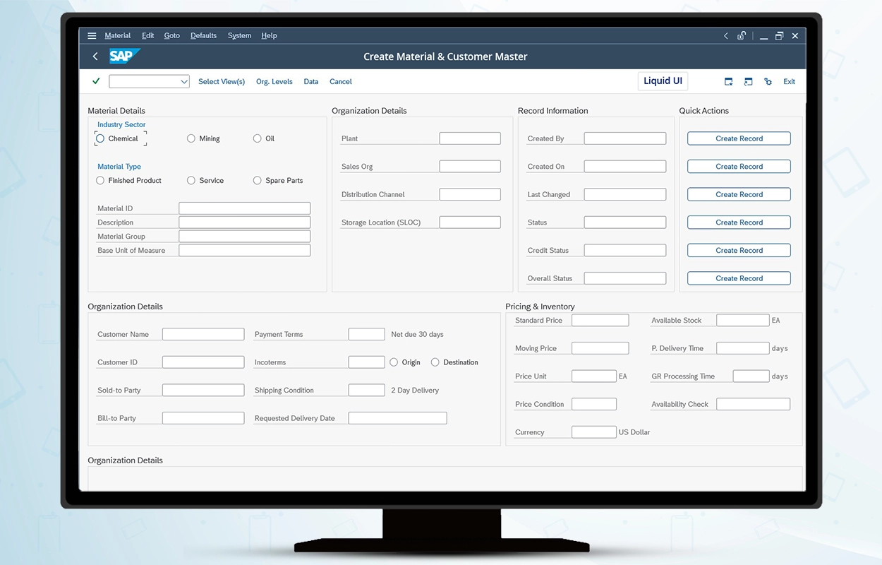 Liquid UI Solution to Hillyard