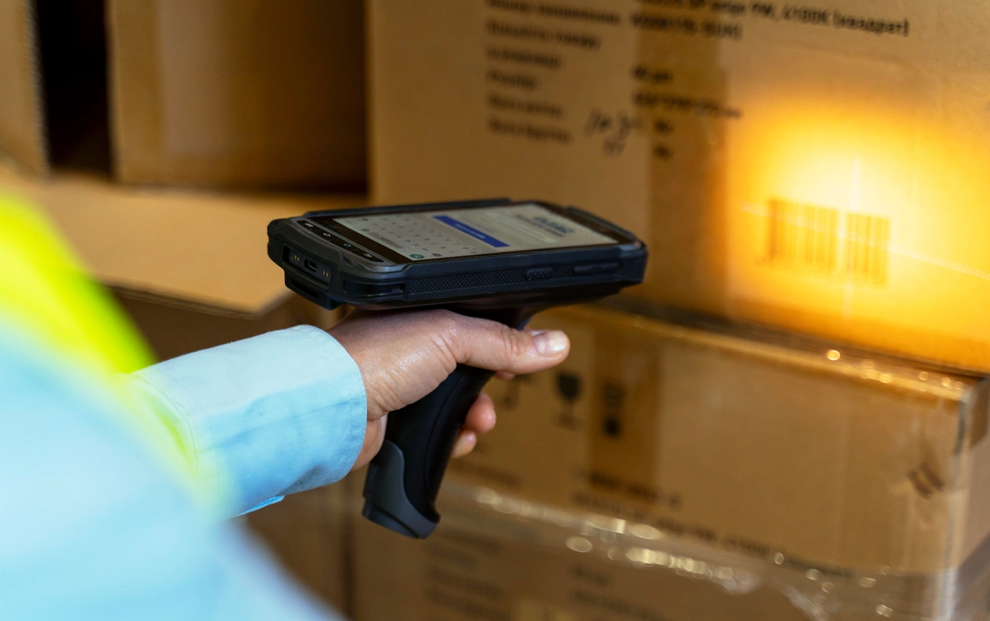 Barcode scanning integrating physical data with SAP workflows