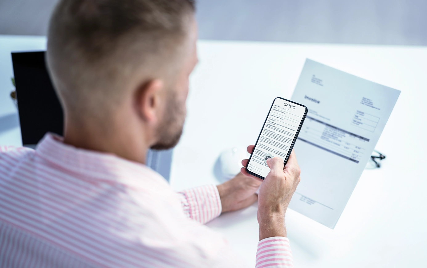 Camera and OCR capturing data into SAP workflows