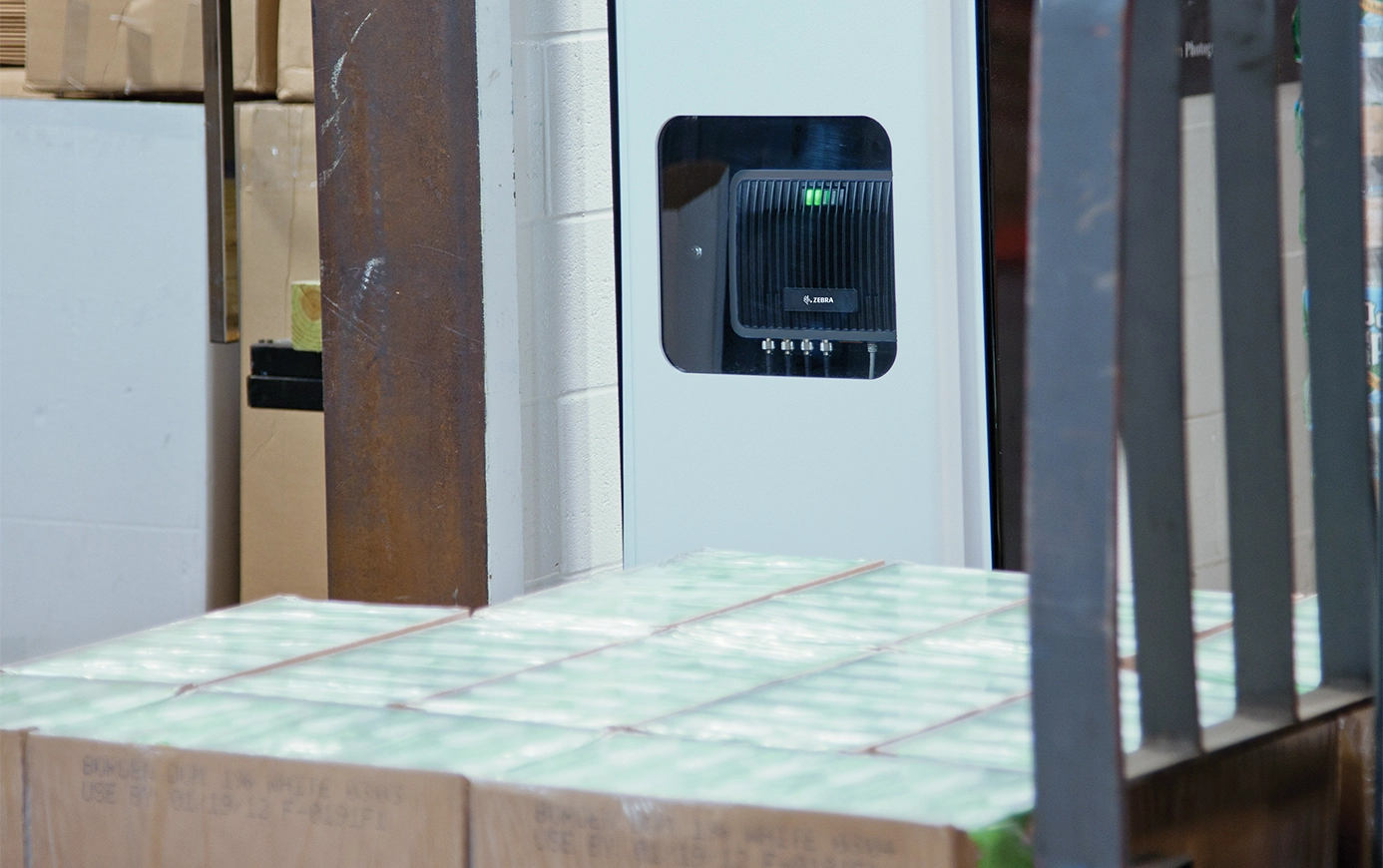 RFID data integrated with SAP workflows using IoT