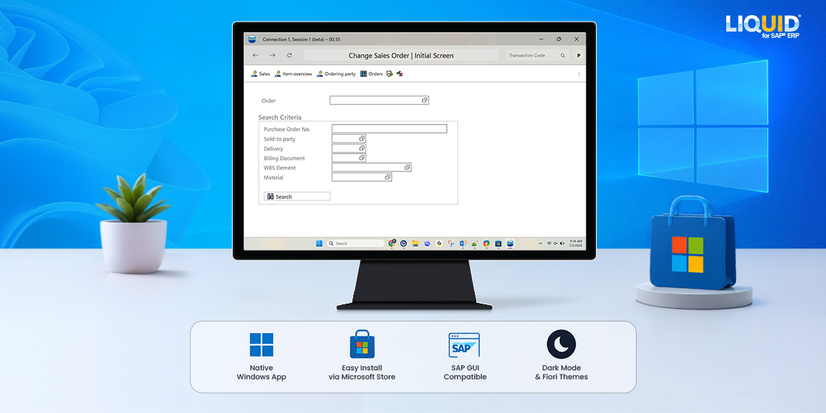 Liquid UI Client for SAP
