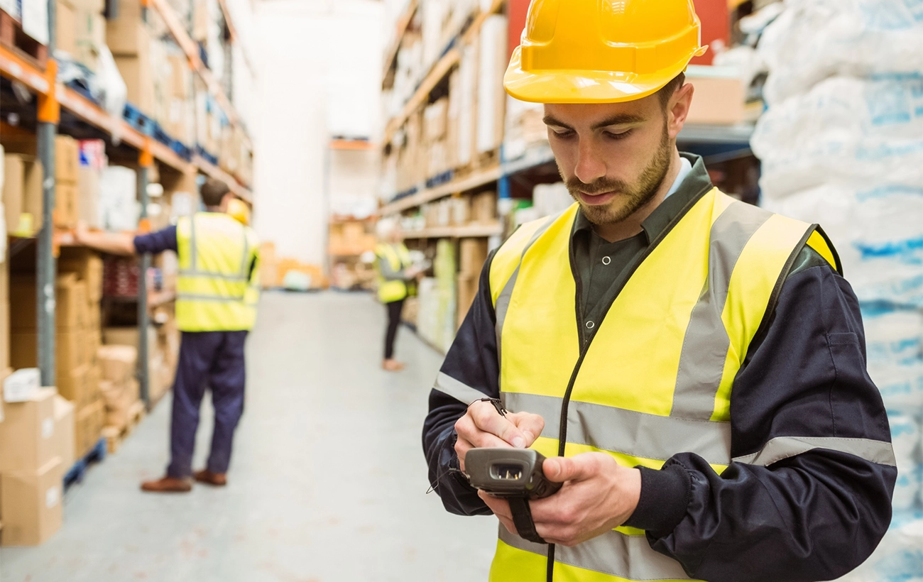 Dock to SAP process completed with a single barcode scan