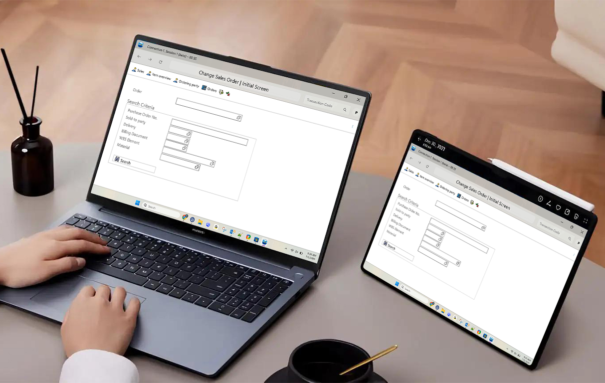 Simplified SAP Interaction